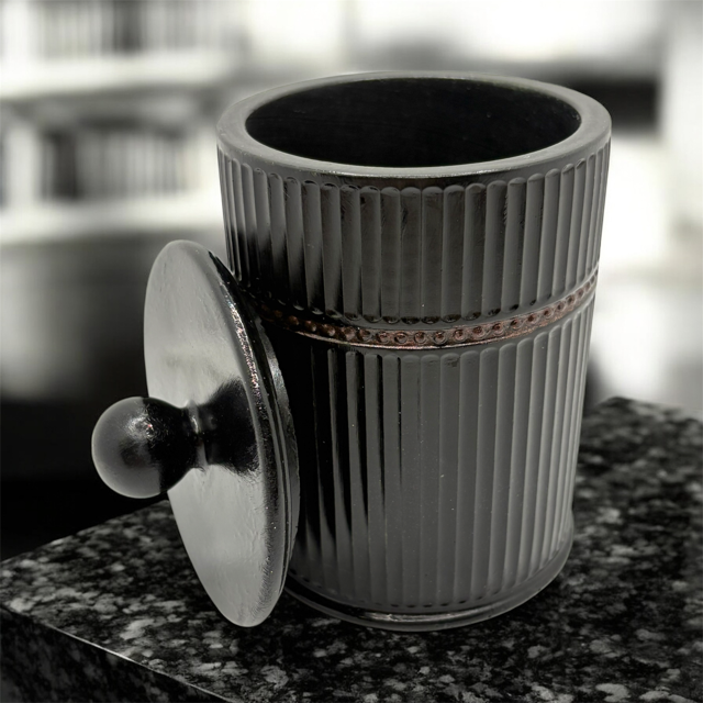 10pc Lot "The Mason" Candle Vessels (lid included) - 10.5oz