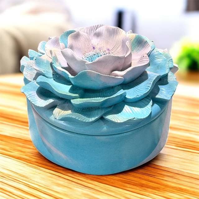 6pc Lot Morning Sky Candle Vessel (lid included) -9oz