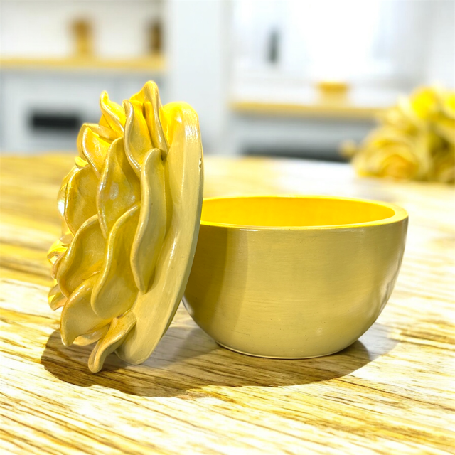 6pc Lot Eternal Rose Candle Vessel (Lid Included) - 7 oz