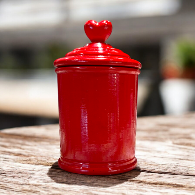 10pc Lot "Be Mine" Candle Vessel (lid included) -10oz