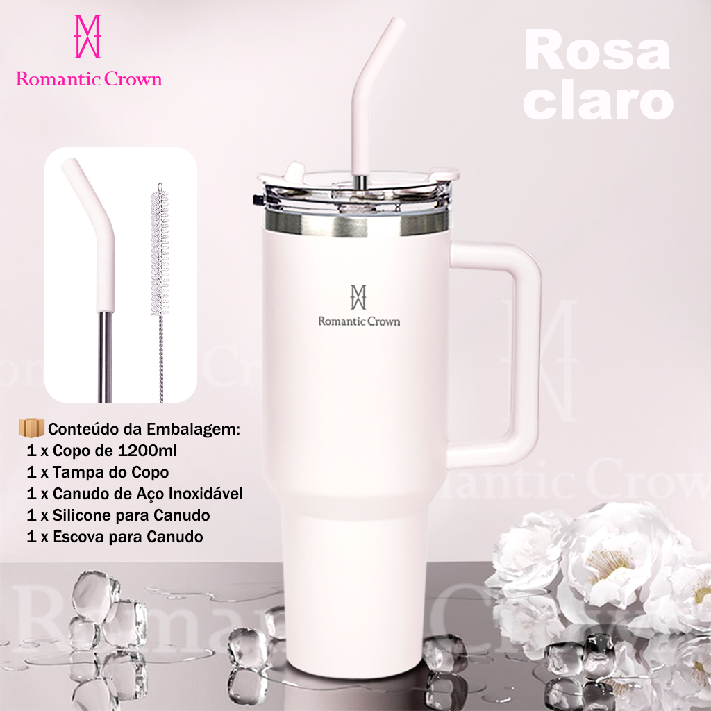 Copo Térmico Romantic Crown 1200ml