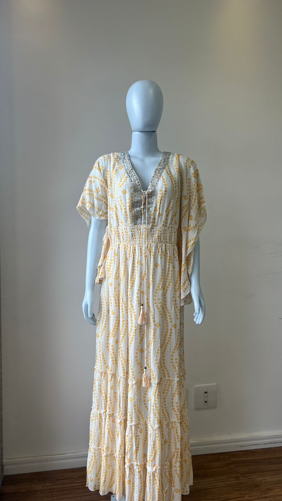 Vestido Boho Sunlit Gold