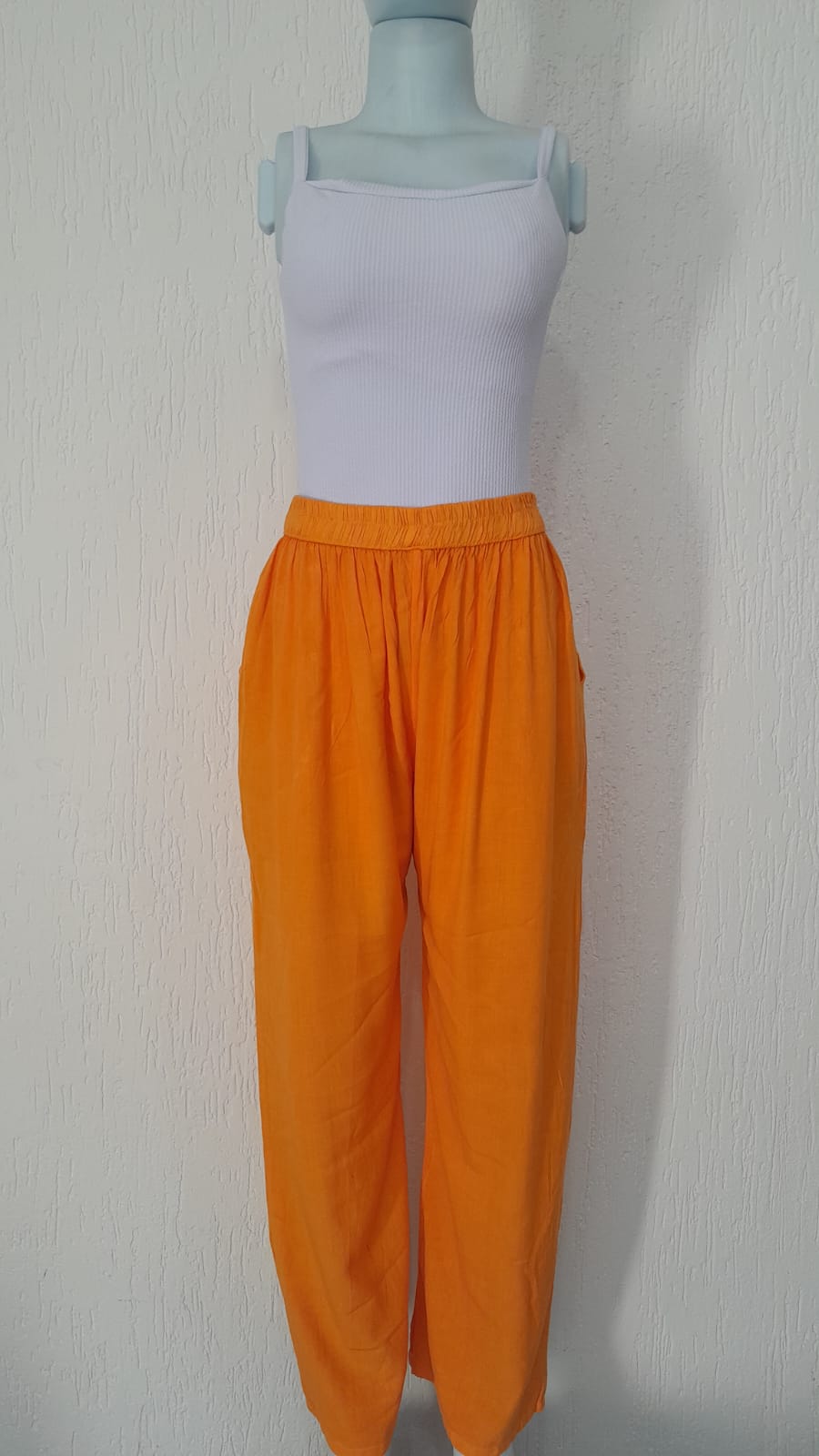 Calça Laranja Feminina