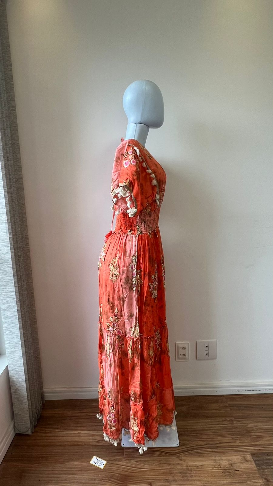 Vestido Indiano Midi P&B