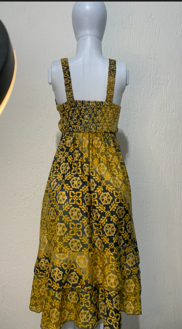 Vestido Indiano Longo Premium em Seda