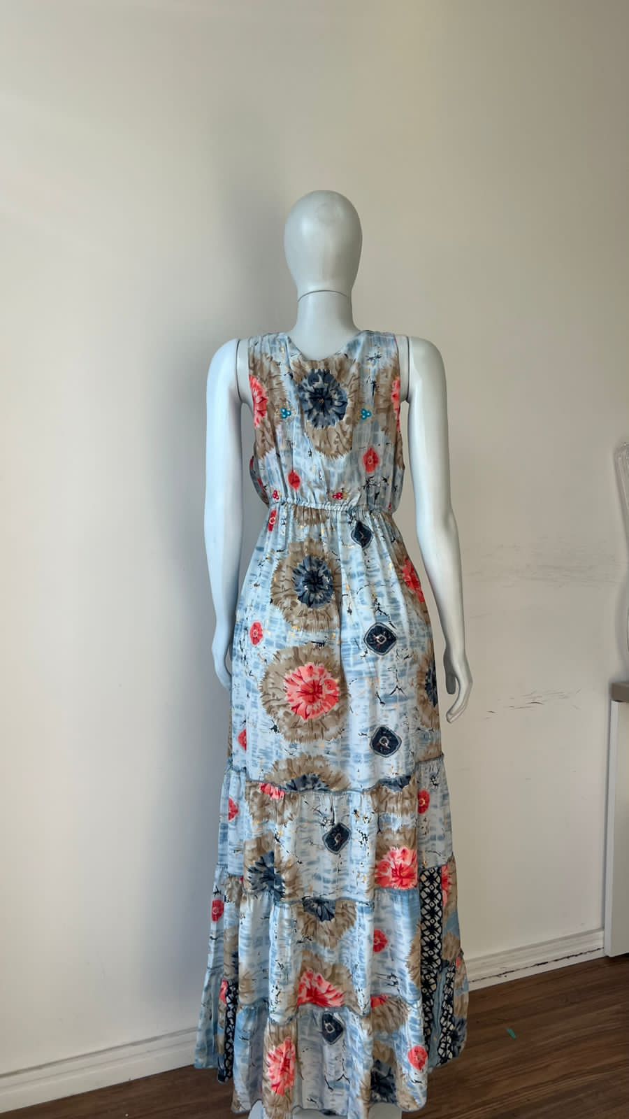 Vestido Longo Sky Sunburst Étnico