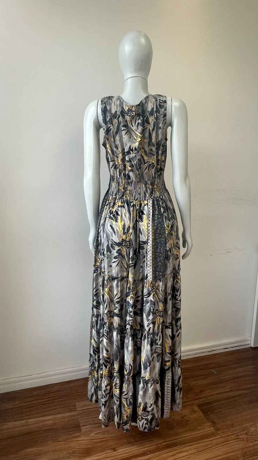 Vestido Longo Midnight Sun Floral