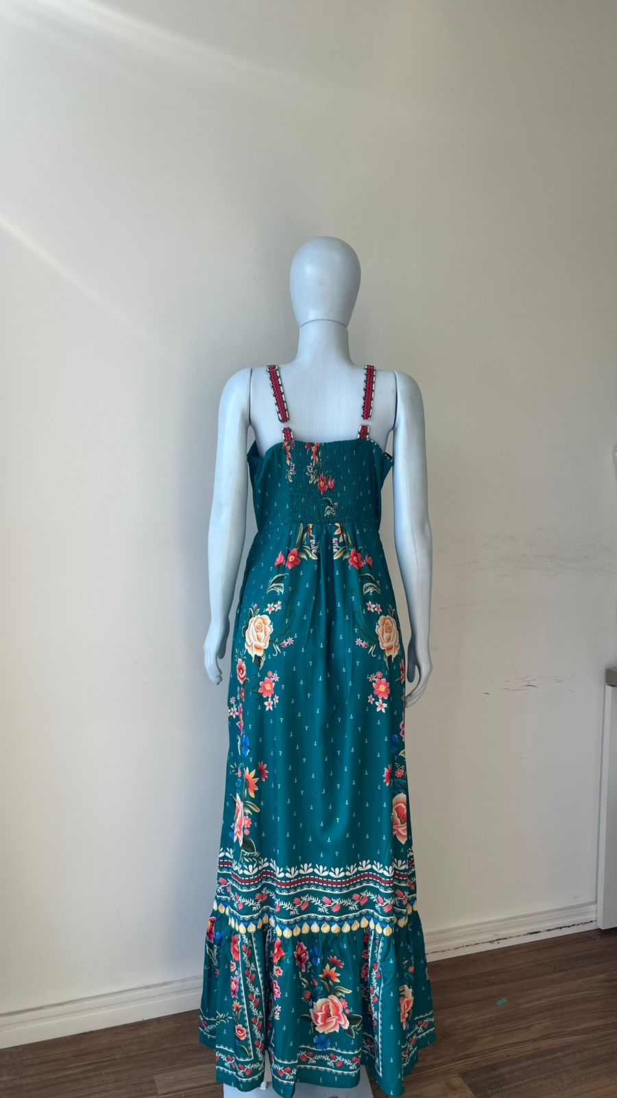 Vestido Longo Garden Emerald