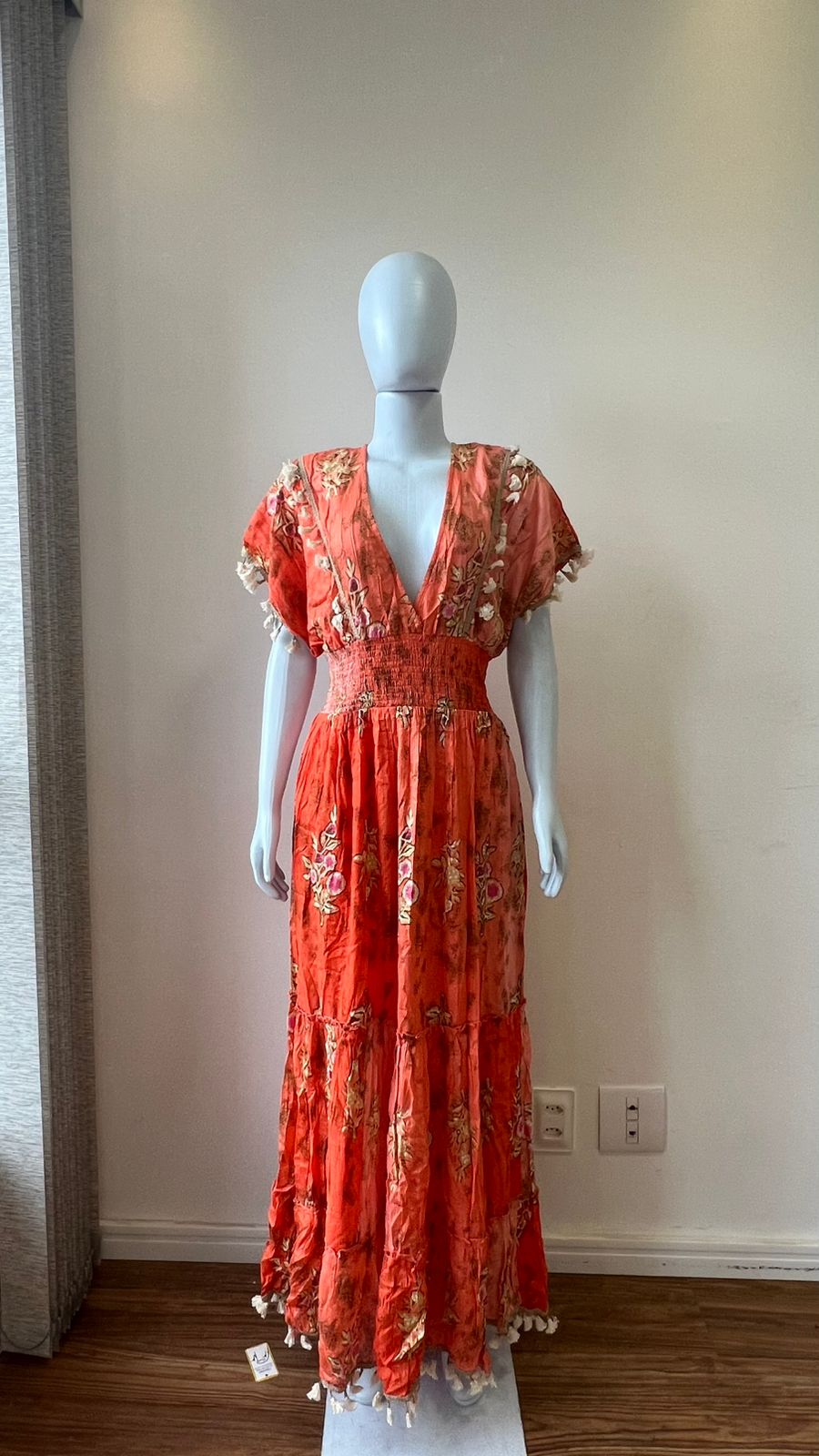 Vestido Indiano Midi P&B