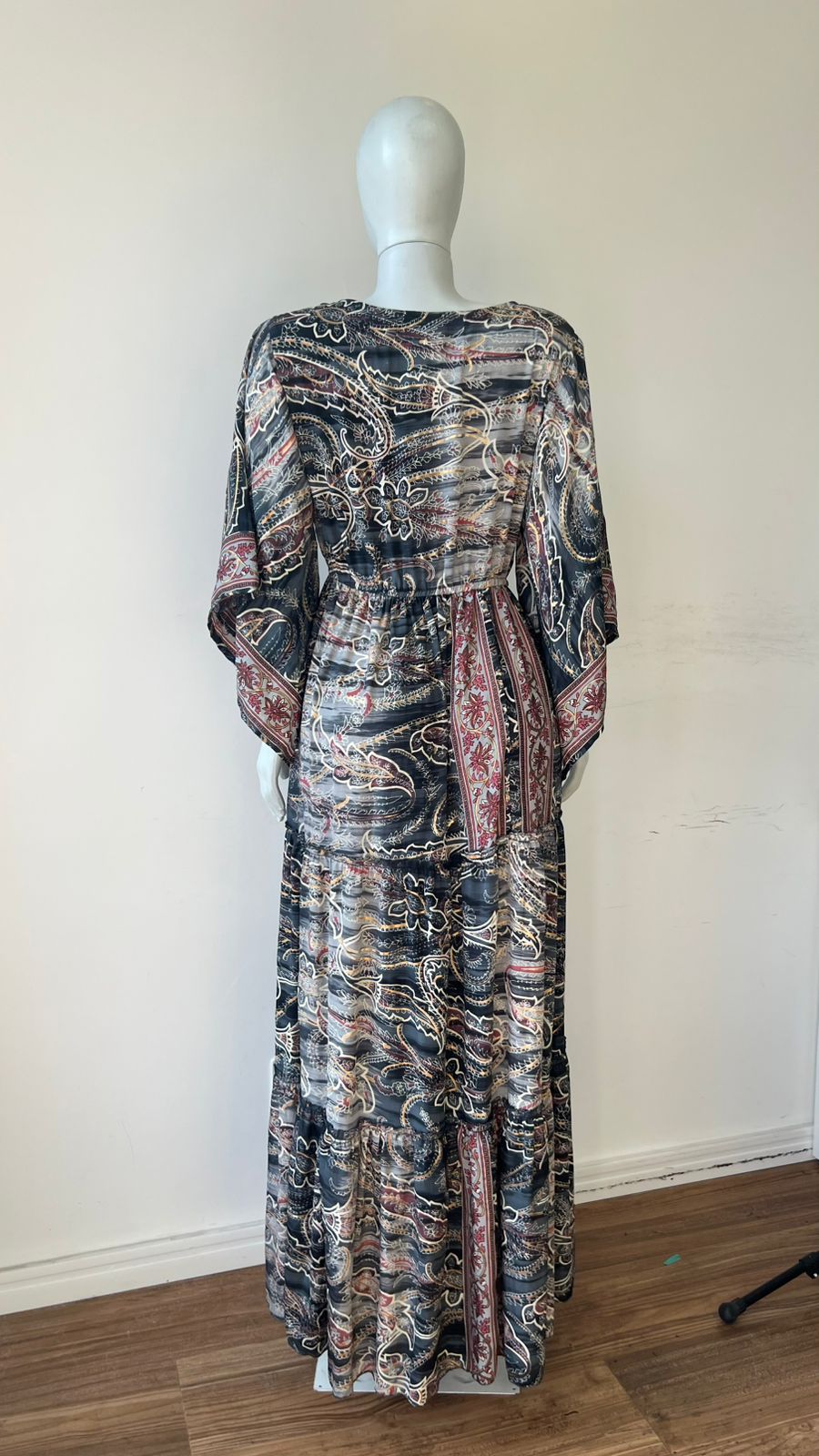 Longo Paisley Charcoal