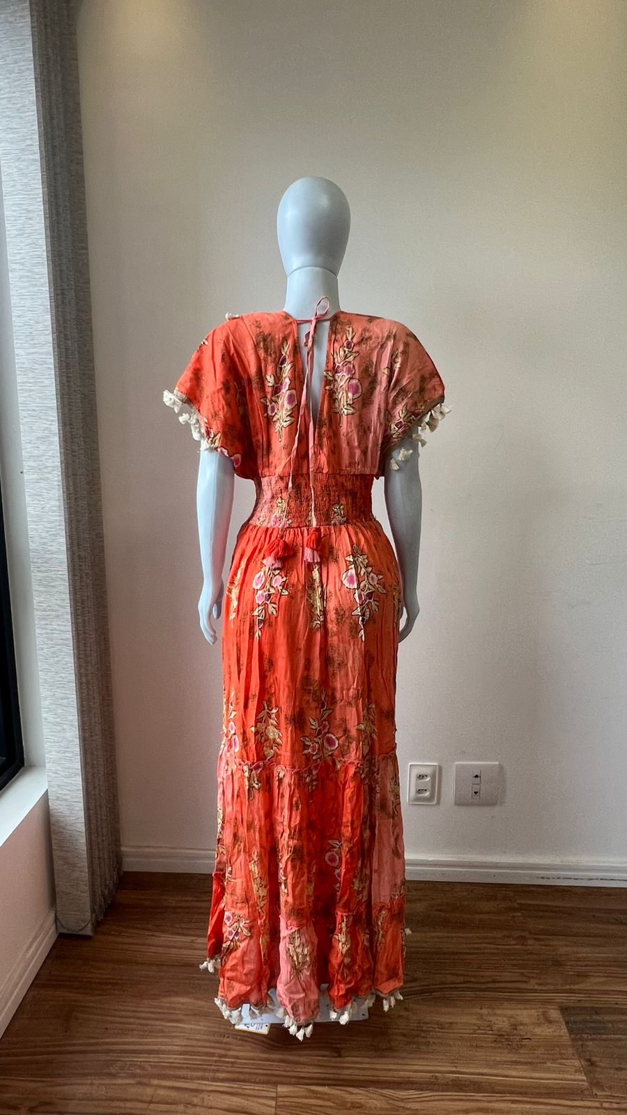 Vestido Indiano Midi P&B