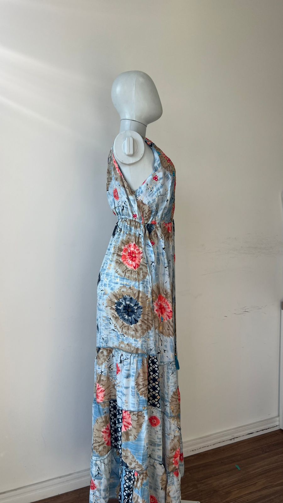 Vestido Longo Sky Sunburst Étnico