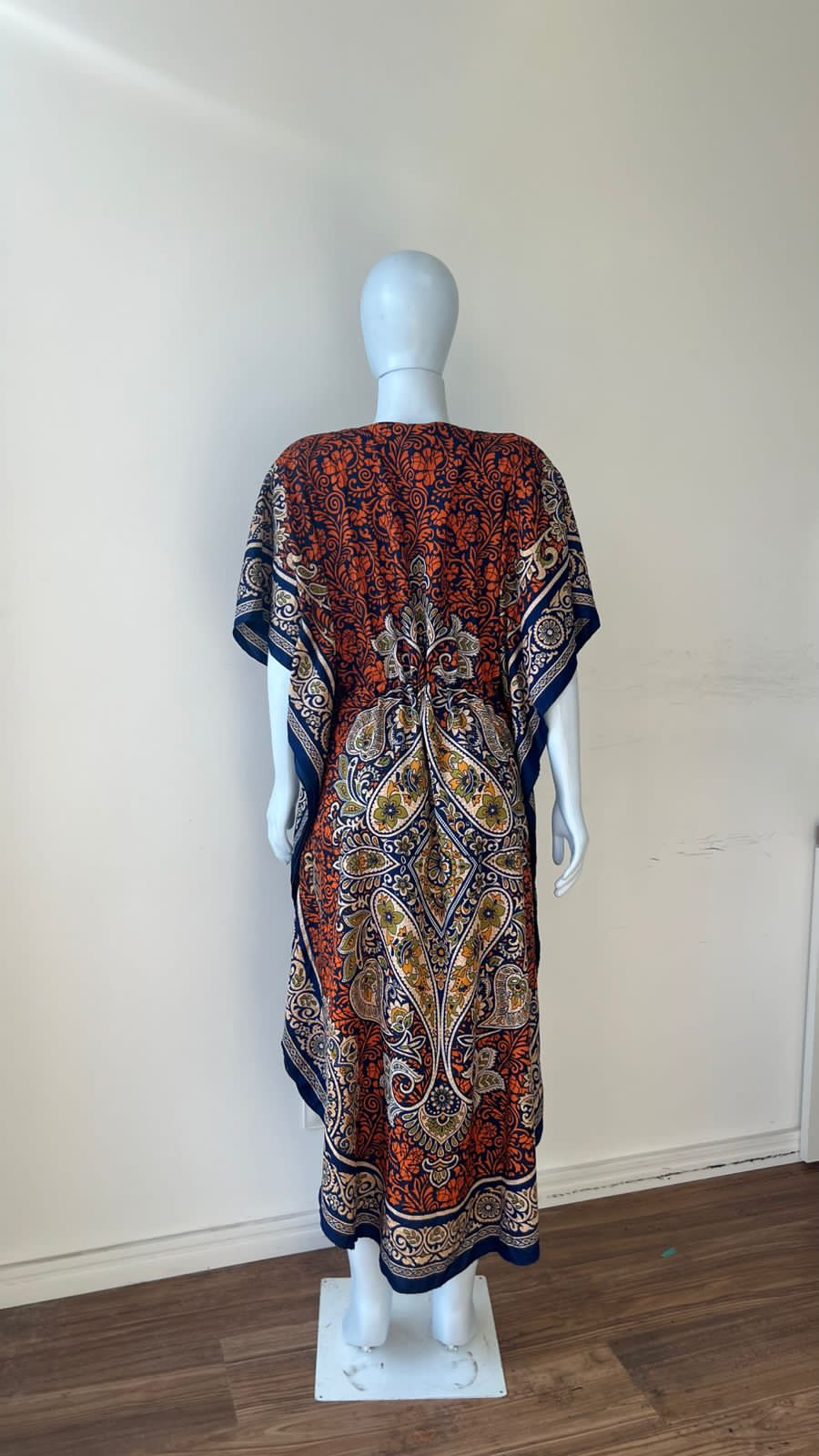 Kaftan Longo Terracota Imperial