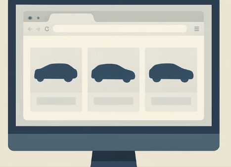 Tinkamo automobilio paieška