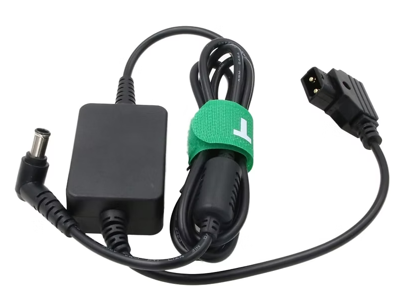 Power Cable for Sony FX9 FX6 Camera V-Mount D-tap DC Barrel 18V Regulated 50cm