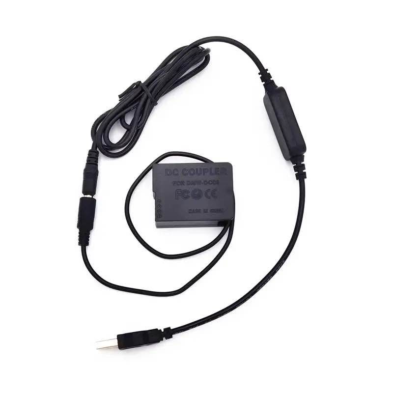 Batería continua para Panasonic GX8 FZ1000 FZ300 FZ200 G6 G7 G80 G81 G85 GH2 GX8 DMW-BLC12 DCC8