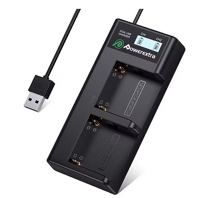 Cargador de batería dual