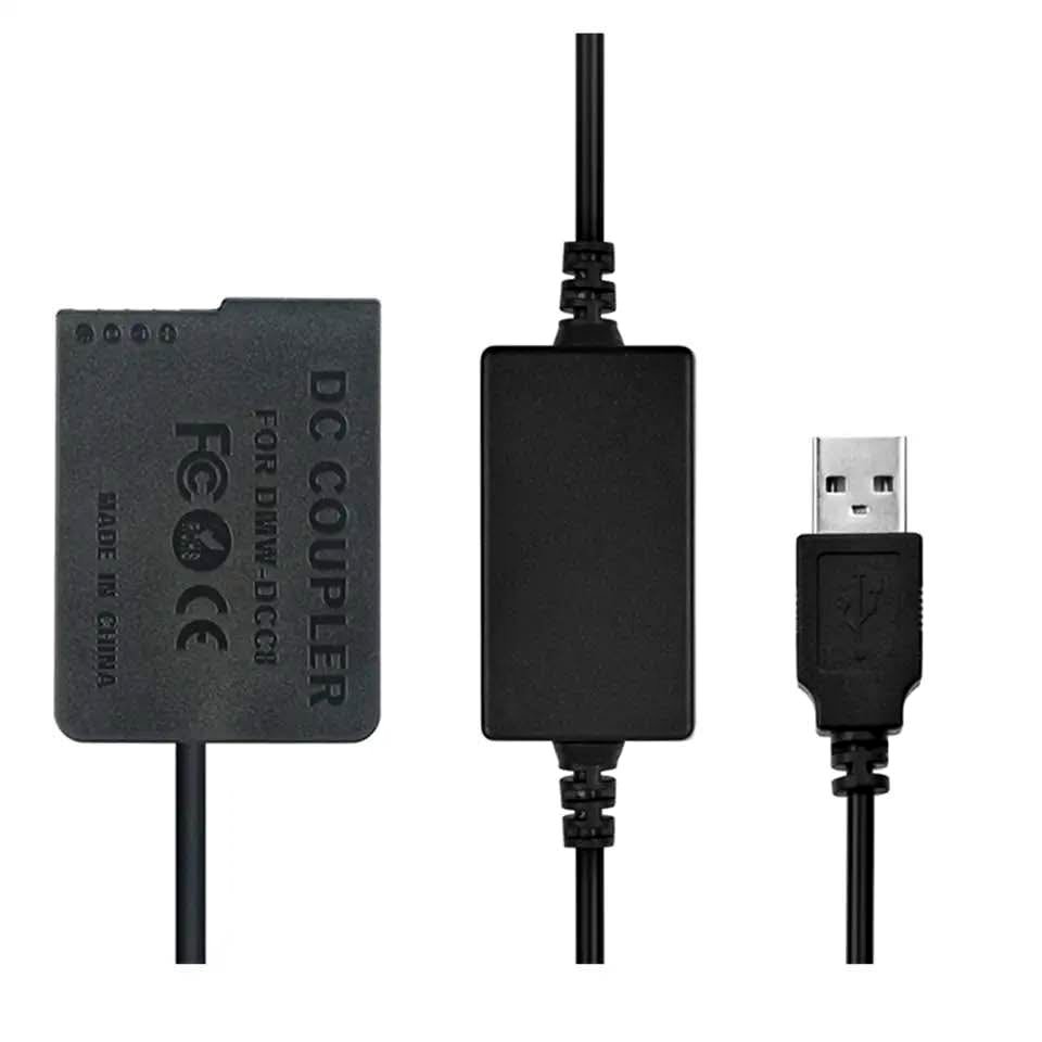 Batería continua para Panasonic GX8 FZ1000 FZ300 FZ200 G6 G7 G80 G81 G85 GH2 GX8 DMW-BLC12 DCC8