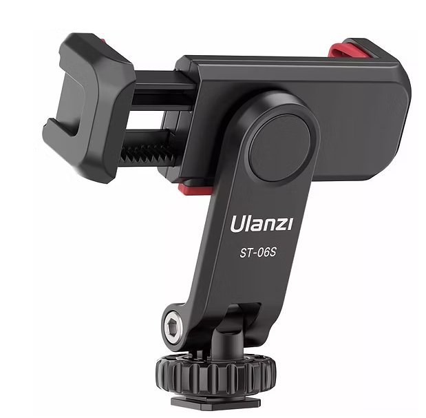 Soporte Smartphone Pinza Clip 360° Horizontal vertical