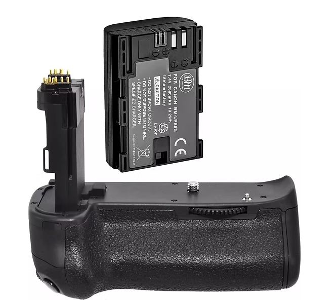 Kit de agarre y batería para Canon EOS 70D/80D/90D