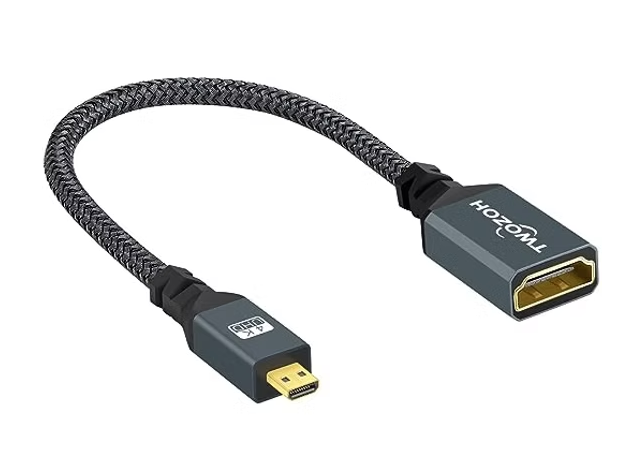 Cable adaptador micro-HDMI a HDMI