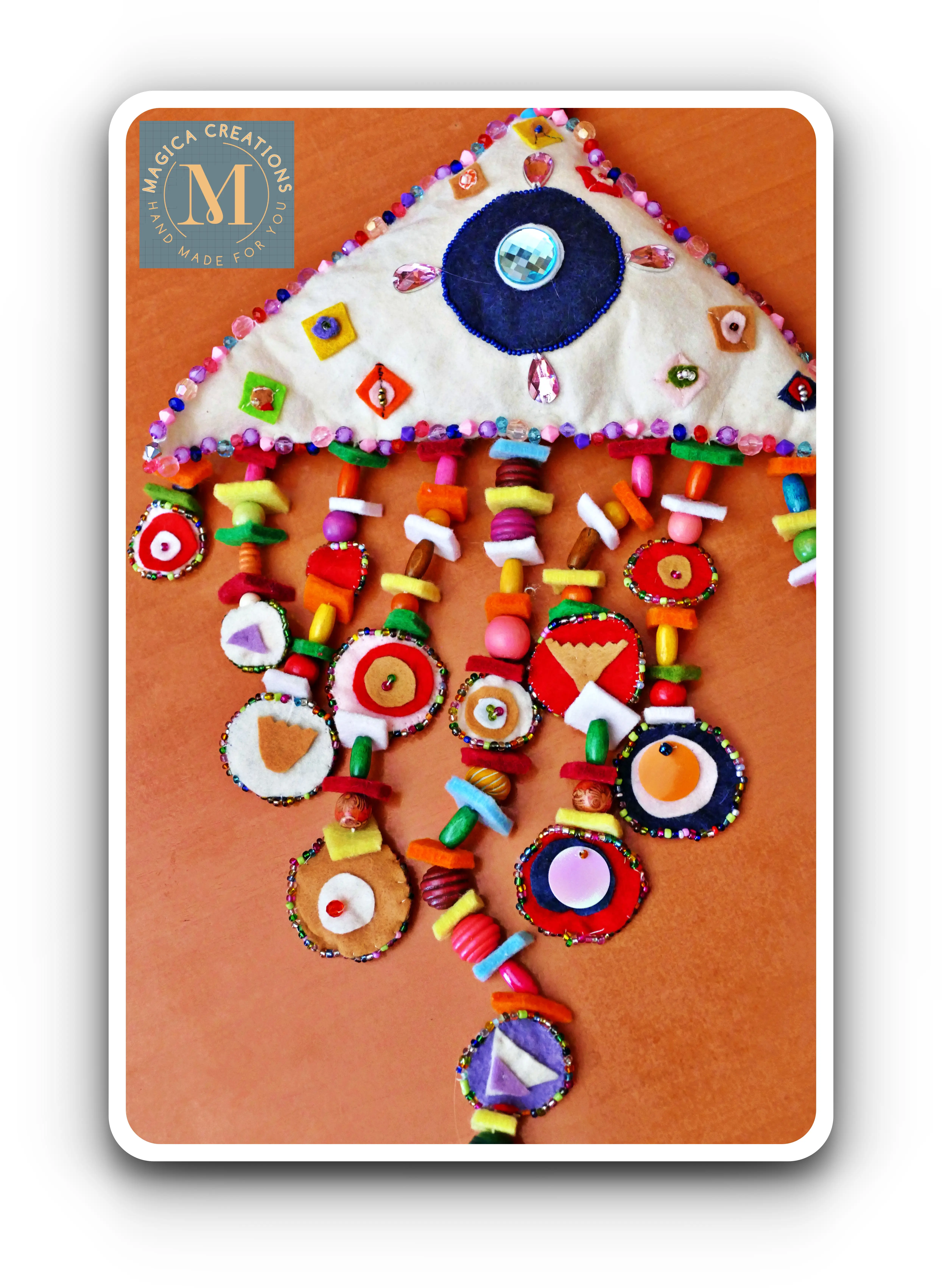 Colgante decorativo artesanal