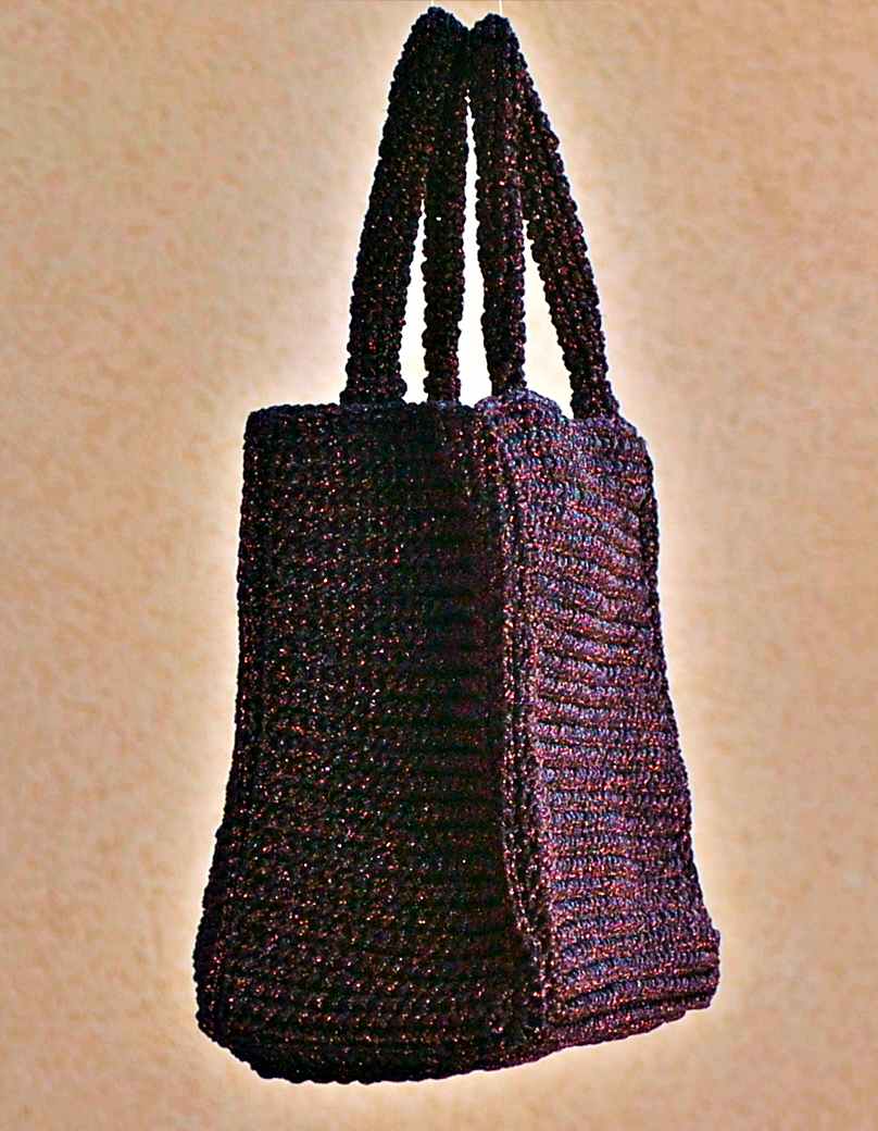Bolso tejido a mano