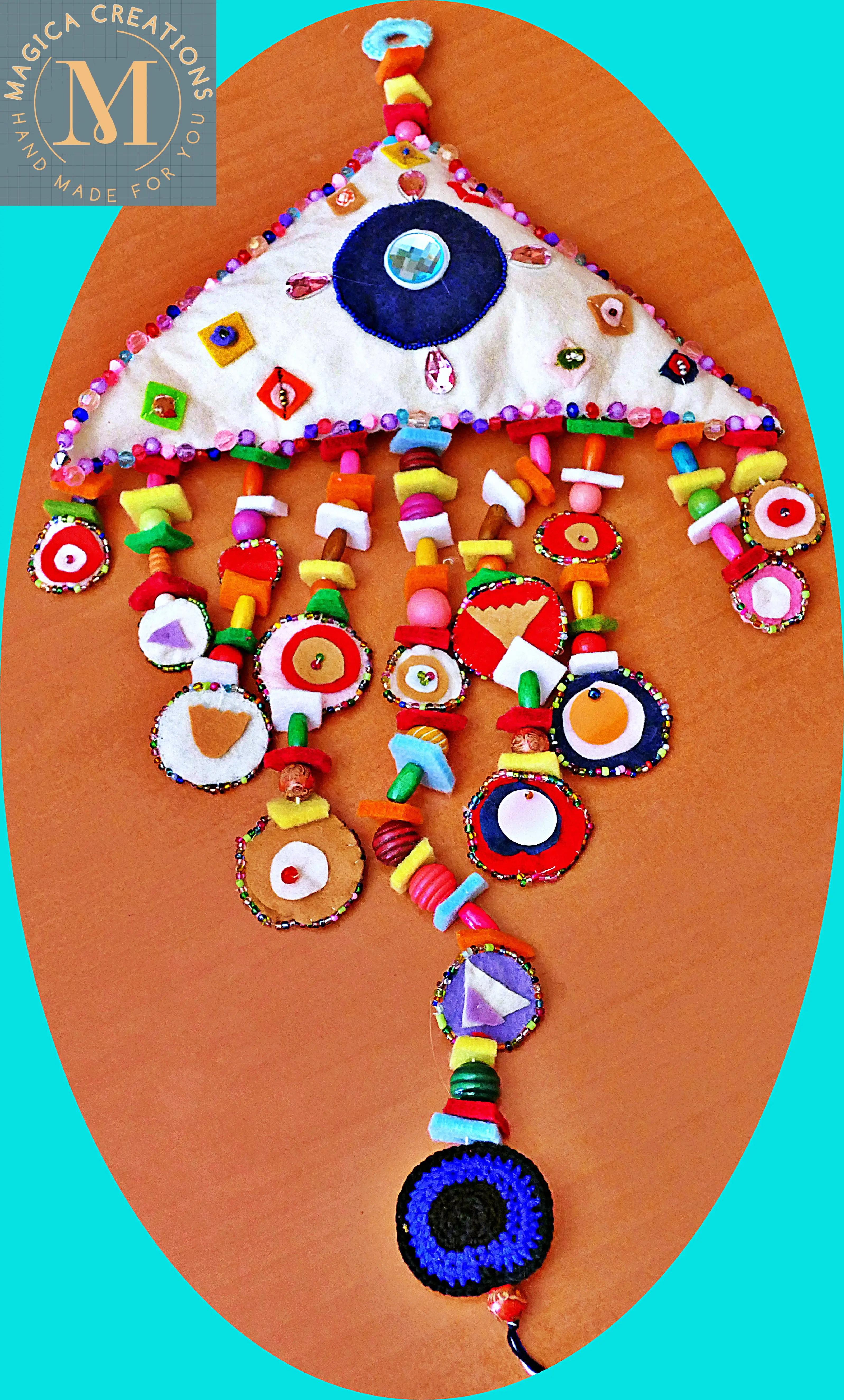 Colgante decorativo artesanal