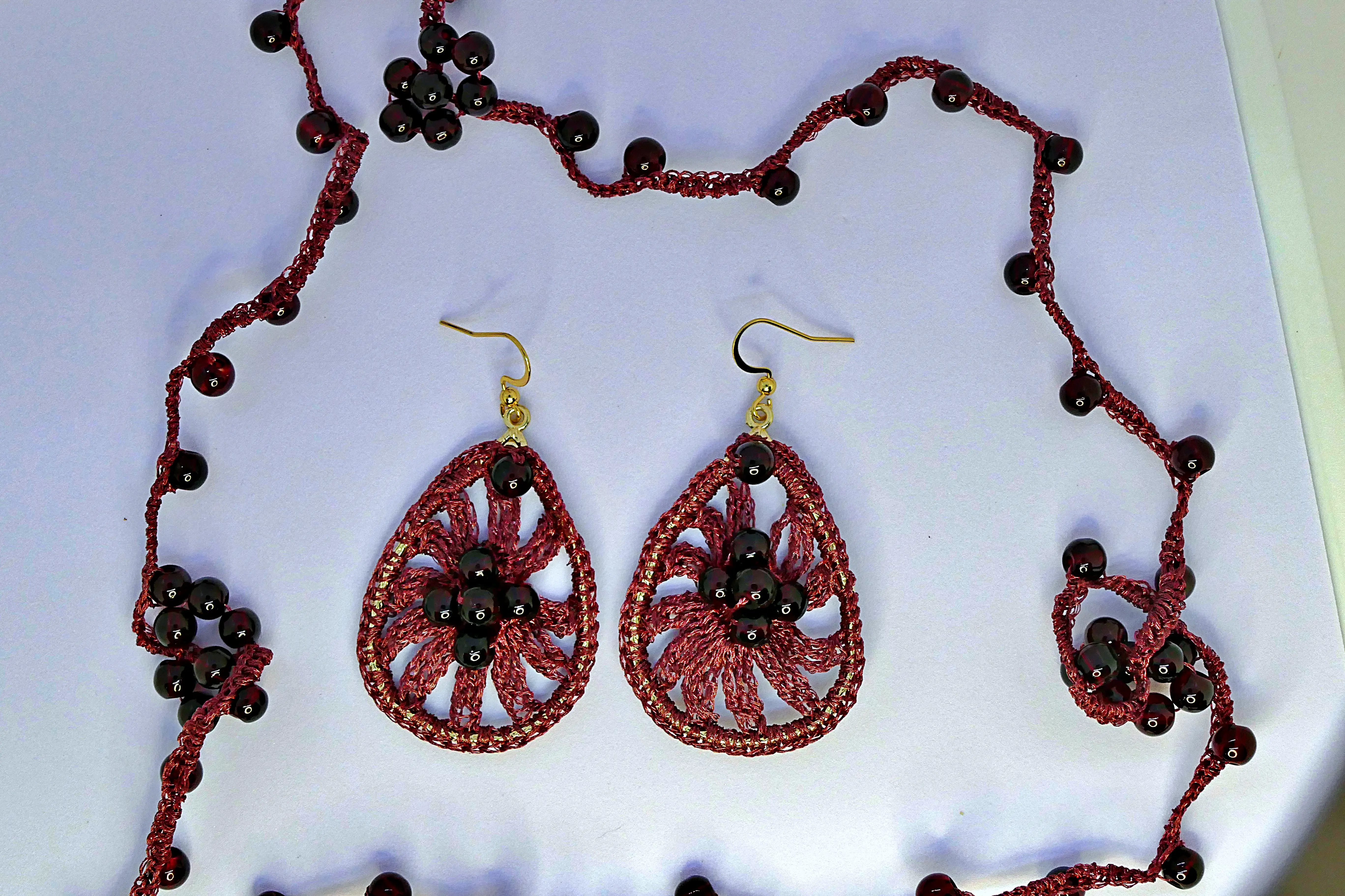 Juego de bisutería artesanal