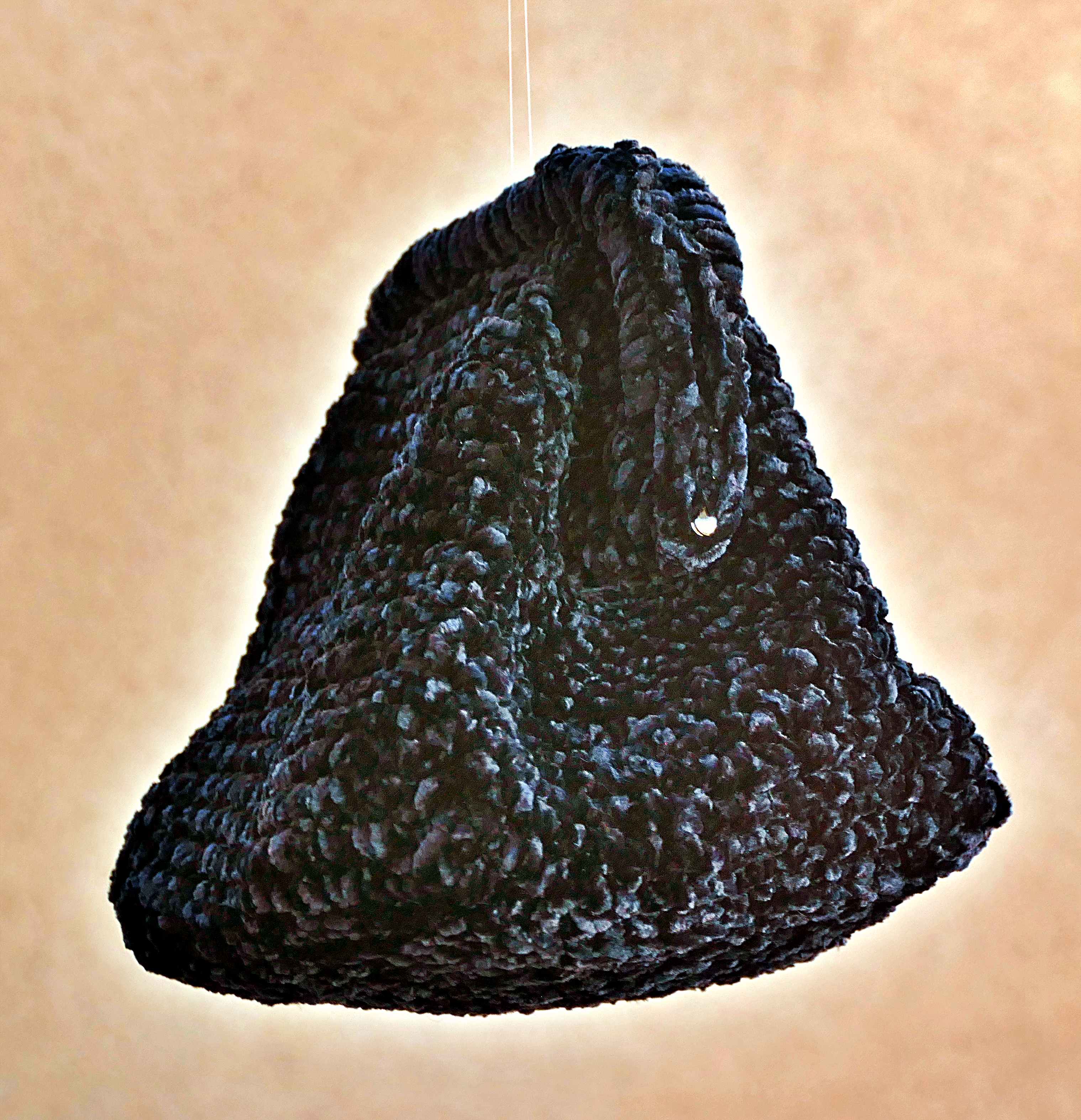 Bolso de mano tejido a mano