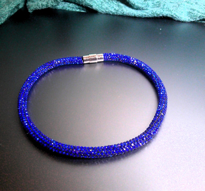 Crystal Dog Necklace 