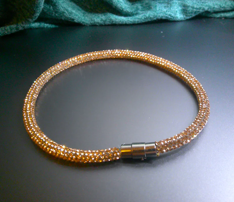 Crystal Dog Necklace 