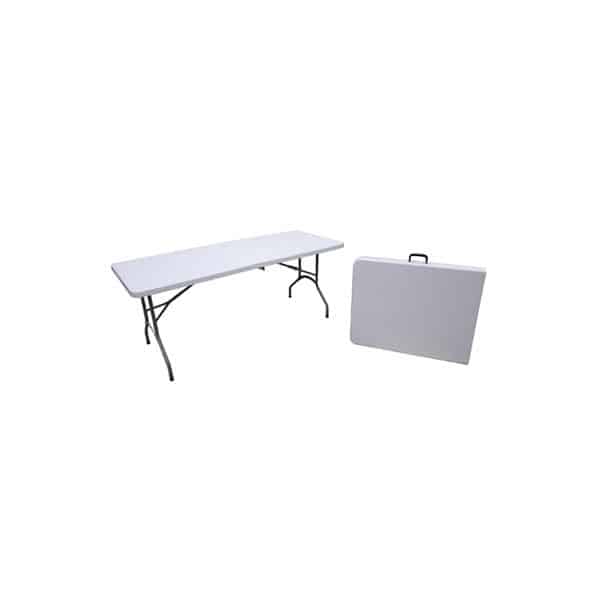 Location table rectangulaire pliante