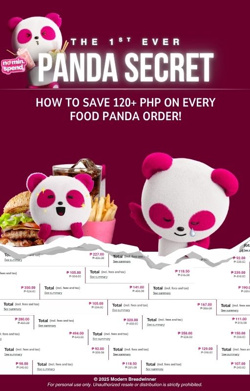 The Panda Secret: How to Save 120+ PHP On Every Food Panda Order!