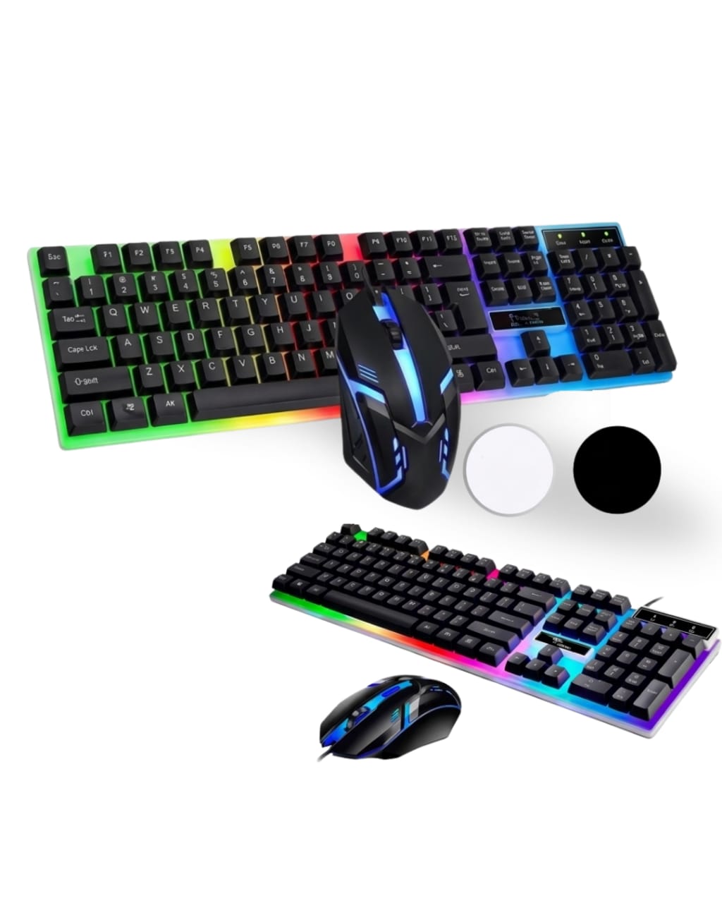 Teclado y Mouse Gamer RGB