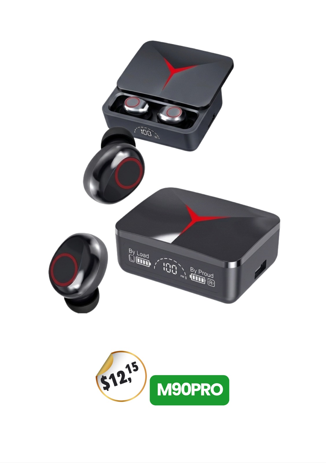 Auriculares inalámbricos M90PRO