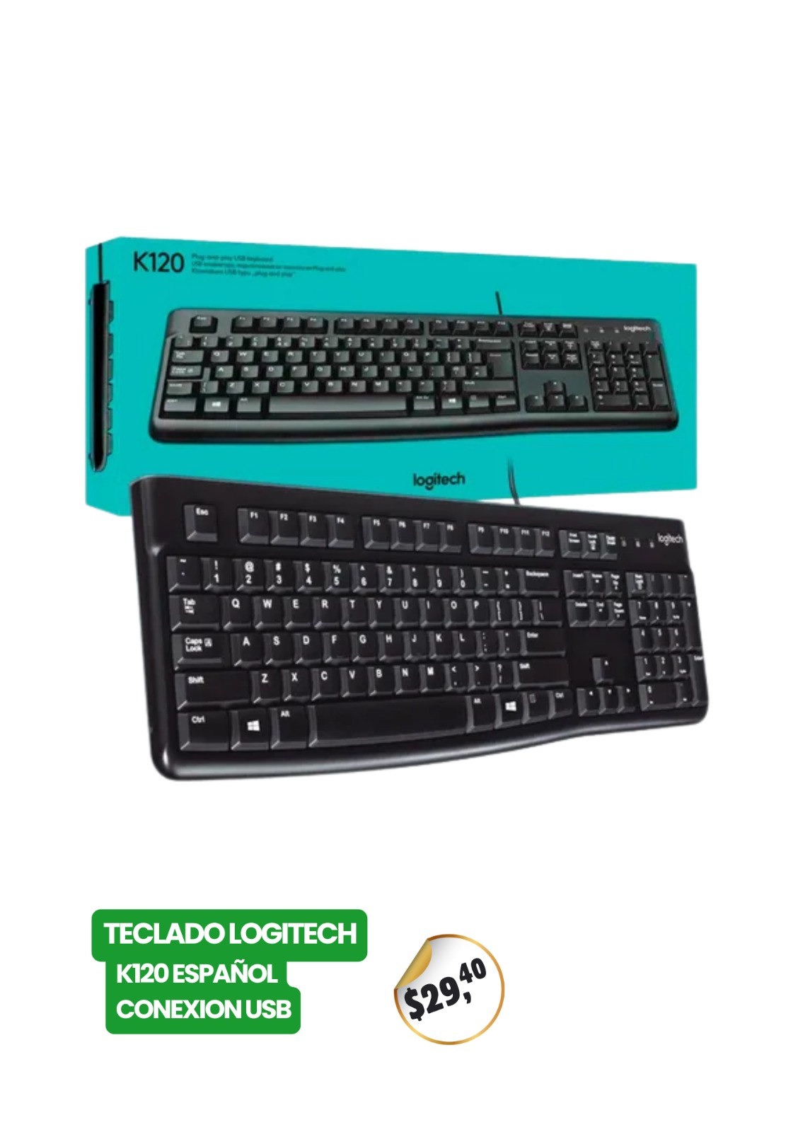 Teclado Logitech K120