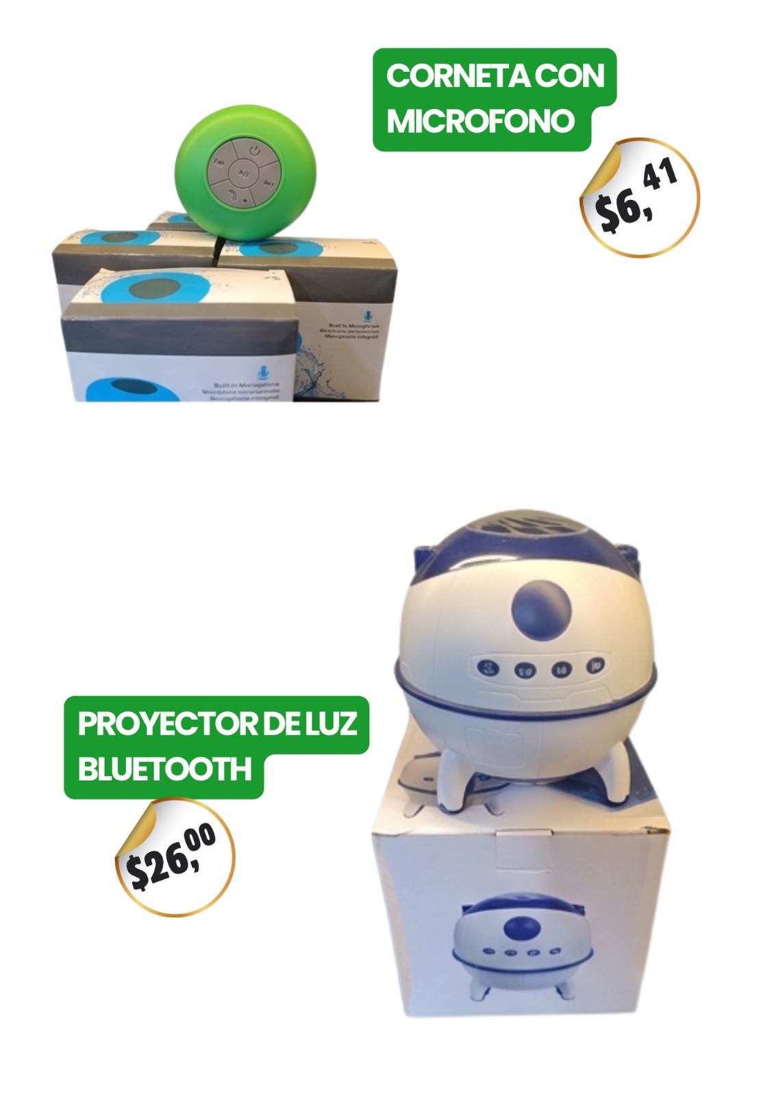 Proyector de Luz Bluetooth