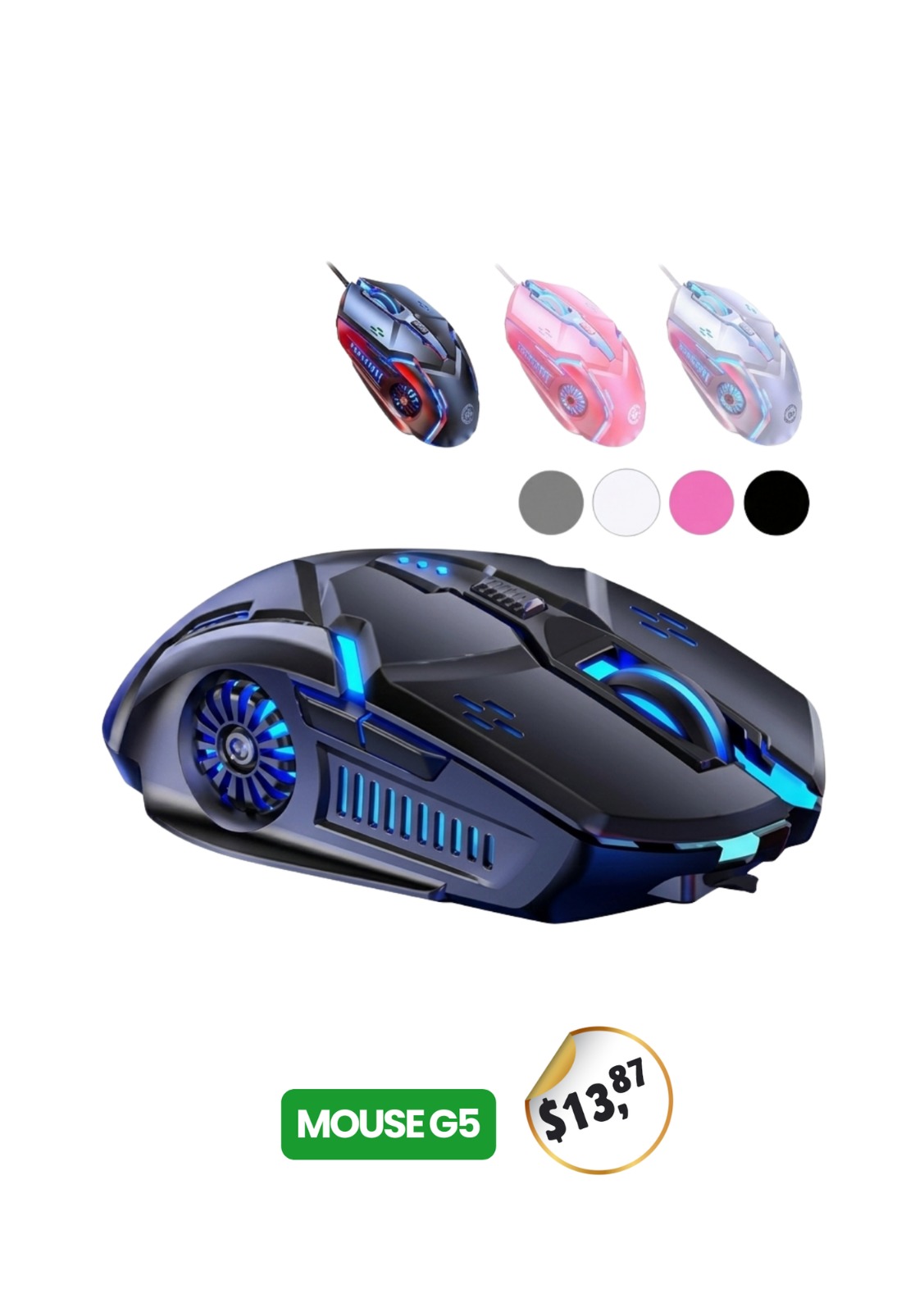 Mouse Gamer G5