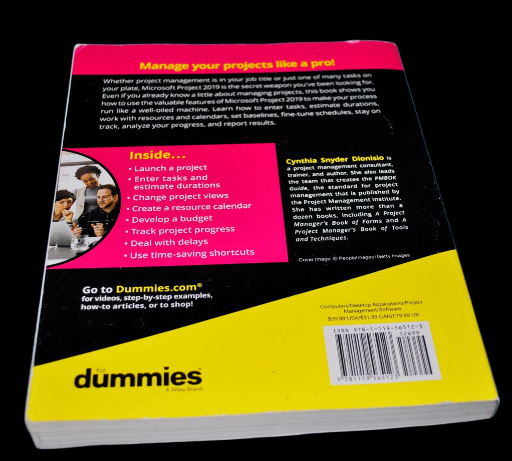 Microsoft Project 2019 For Dummies