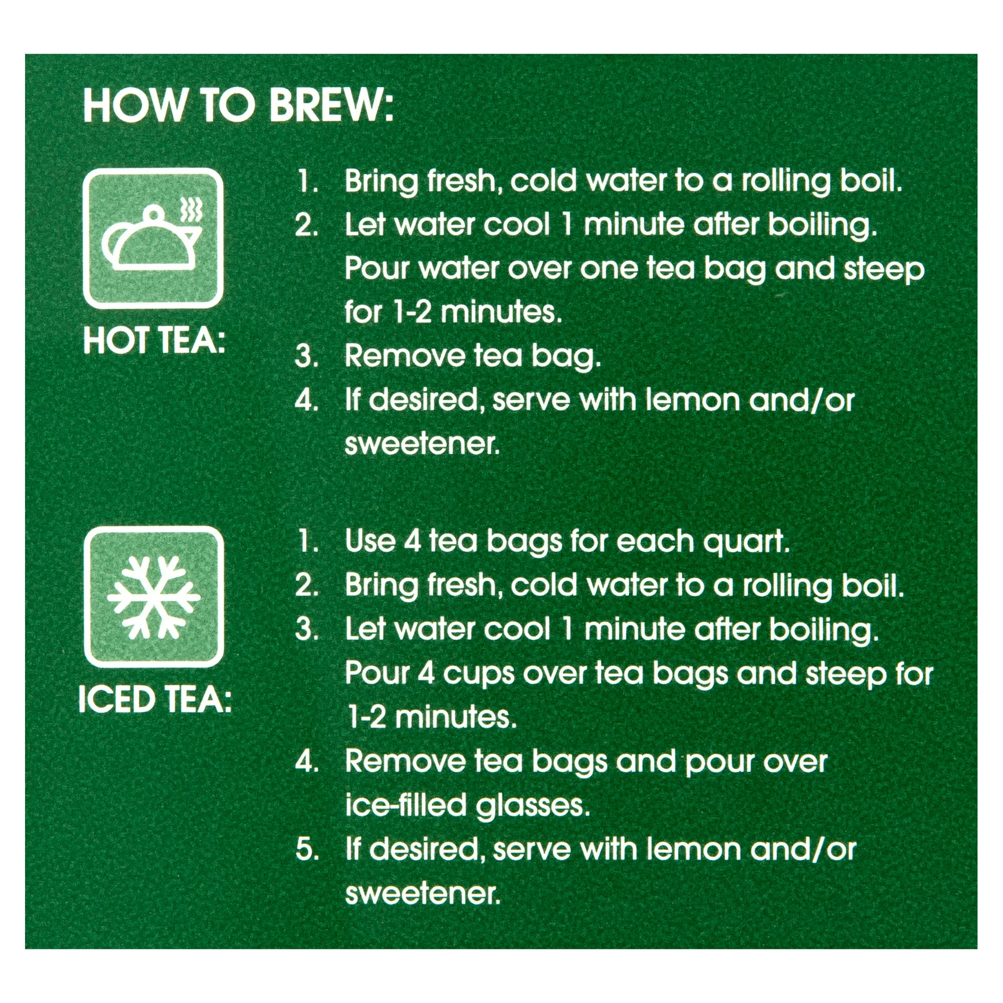 Great Value Green Tea Bags