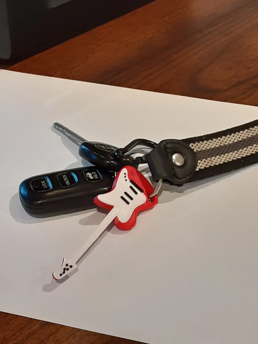 Mini Gitar Anahtarlıklar