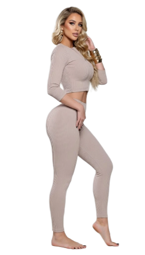 Conjunto Feminino de Malha