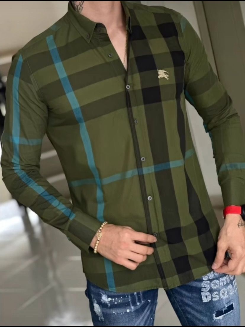 Camisa de cuadros Burberry