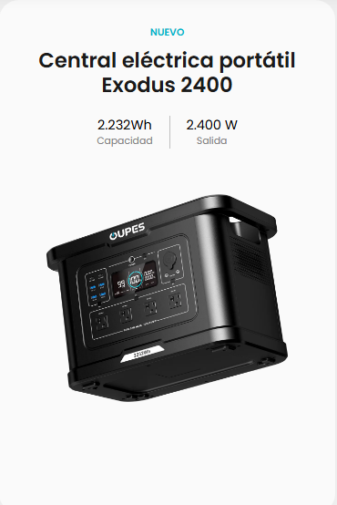 Central Eléctrica Portátil EXODUS 2400