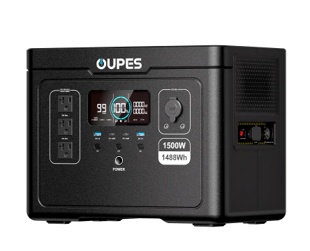 Central eléctrica portátil OUPES Exodus 1200 | 1200W 992Wh