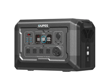 Central eléctrica portátil y de respaldo para el hogar OUPES Mega 2 | 2500 W, 2048 Wh