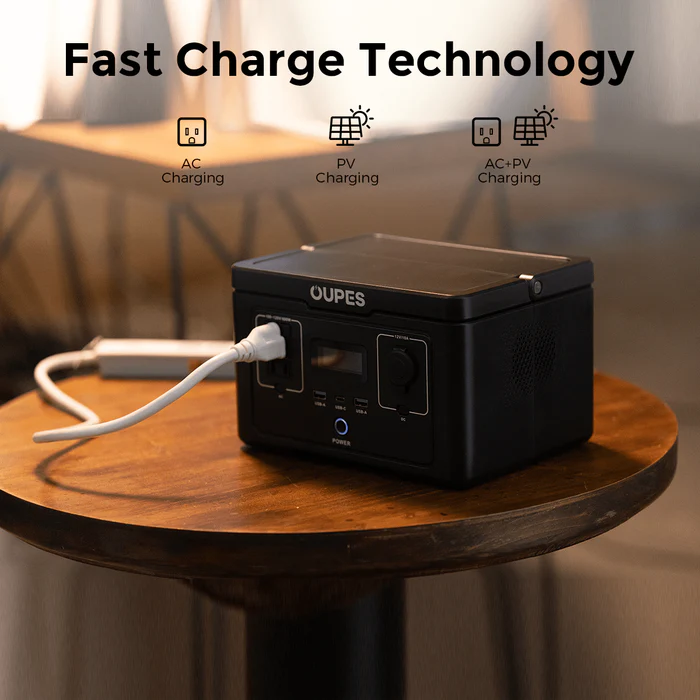 Estación de energía portátil OUPES Exodus 600 | 600 W 256 Wh