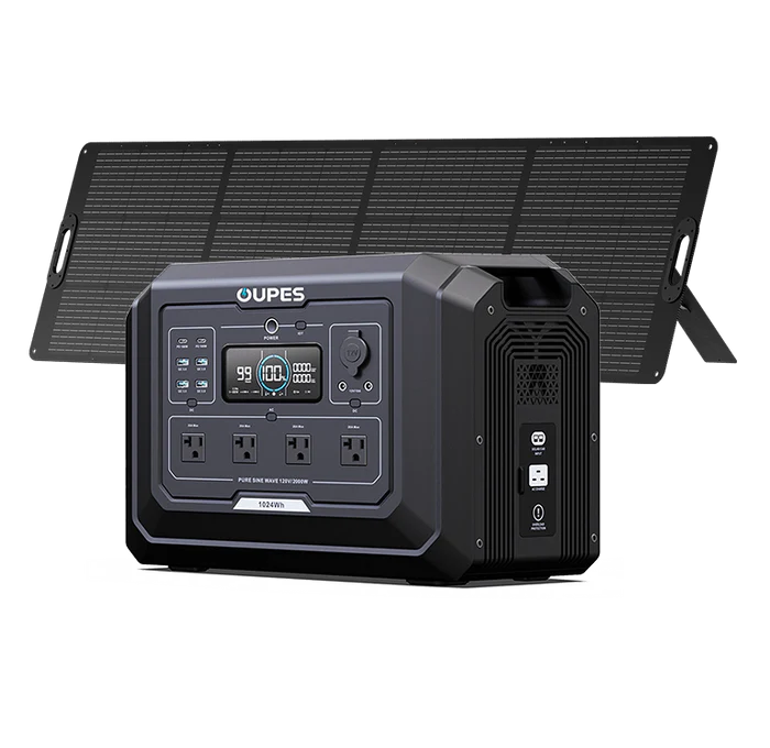 Central eléctrica portátil y de respaldo para el hogar OUPES Mega 1 | 2000W 1024Wh
