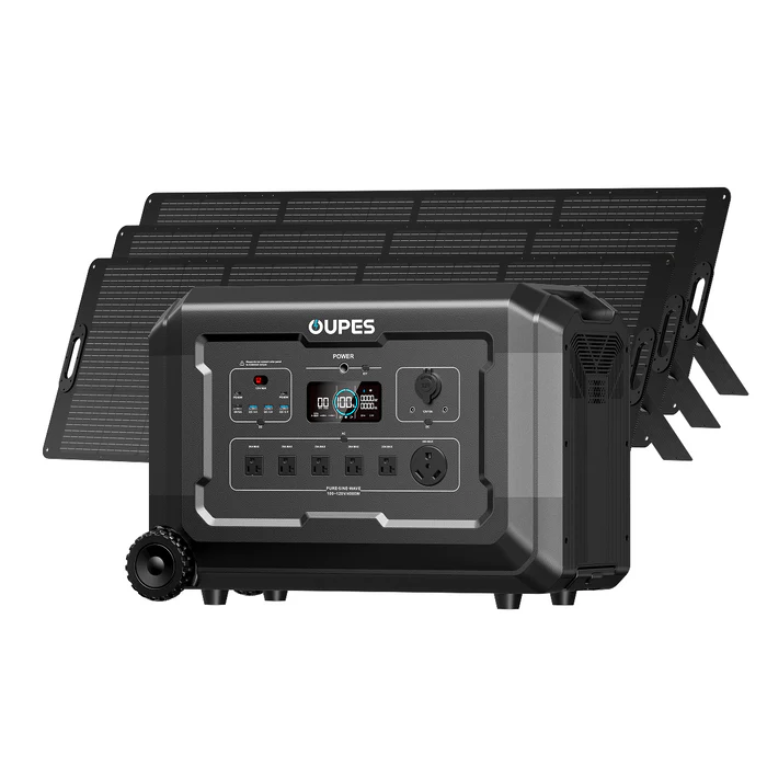 Central eléctrica portátil y de respaldo para el hogar OUPES Mega 5 | 4000 W 5040 Wh